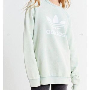 Adidas Mint Green Cozy Sweater